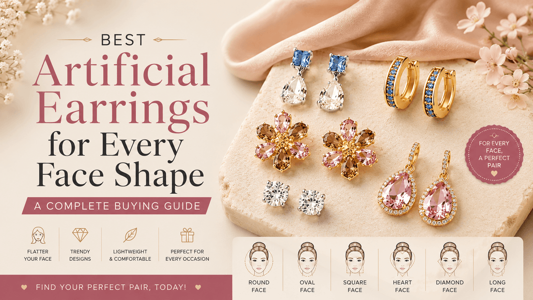 Best Artificial Earrings for Every Face Shape: A Complete Buying Guide