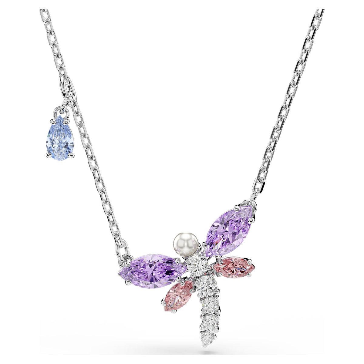 Ariana Grande Dragonfly Pendant – Multicolor Crystal