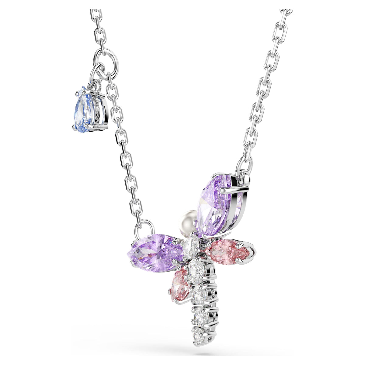 Ariana Grande Dragonfly Pendant – Multicolor Crystal